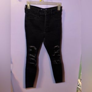 High rise skinny jean
